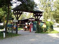 Rezeption und Einfahrt